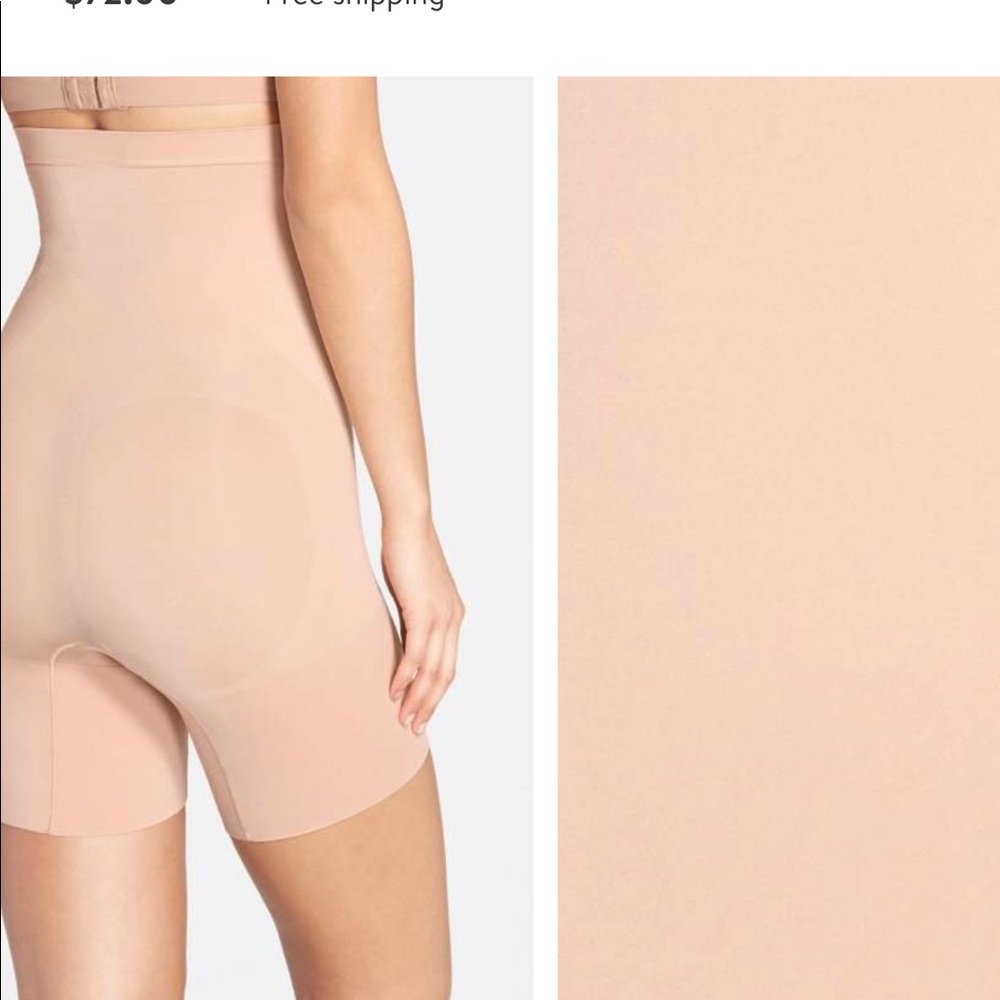Spanx Oncore High Waist Mid Thigh Shaper Bodysuit - Picture 2 of 3